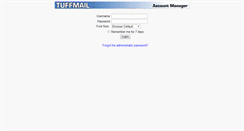Desktop Screenshot of manage.tuffmail.net